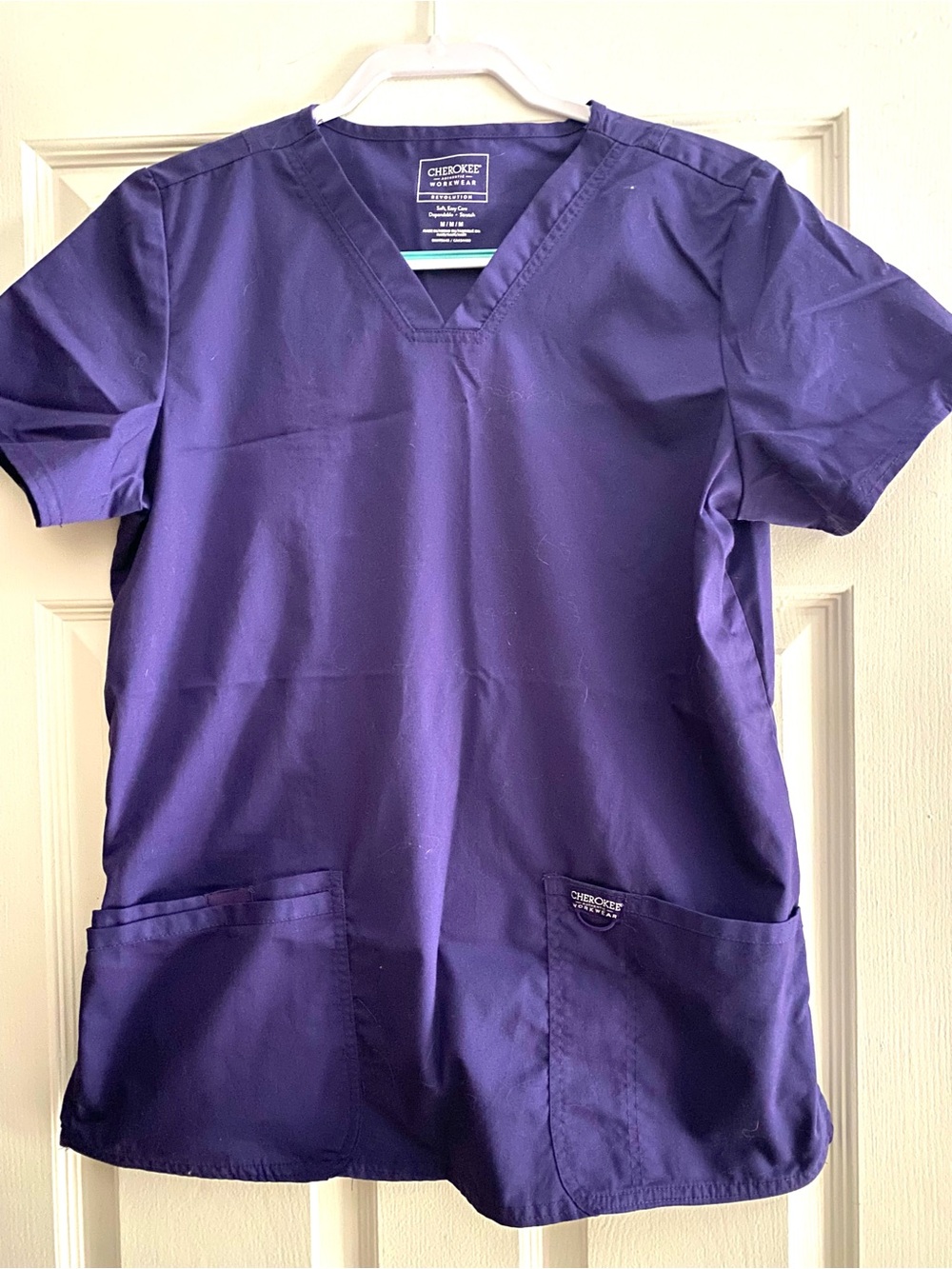 Cherokee Purple Scrub Top